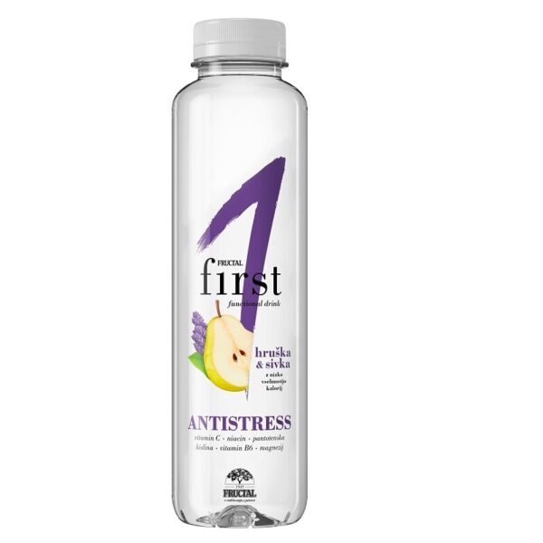 First funkčná vitamínová voda antistres 0,5l - 1
