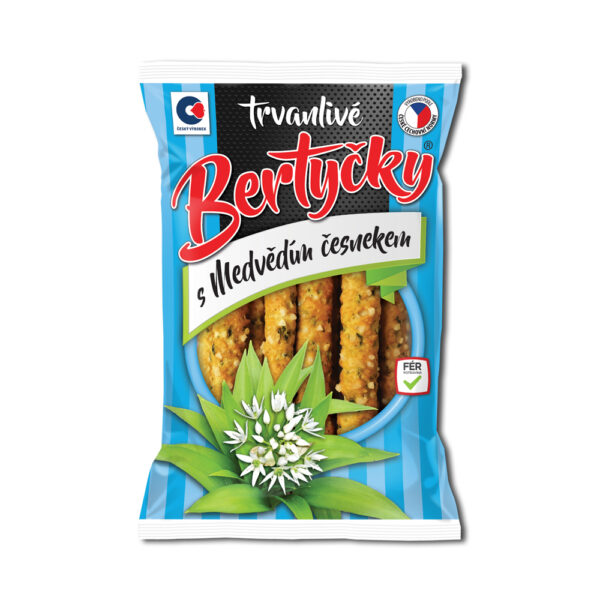 Bertyčky medvedí cesnak 90g - 1