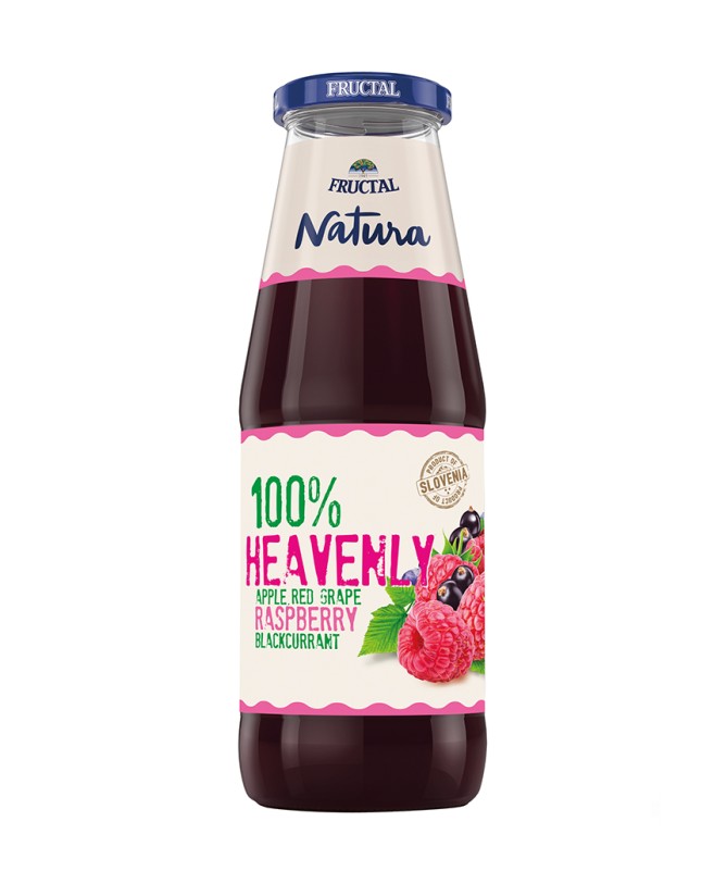 Natura 100% šťava malina/ríbezľa 0,7l
